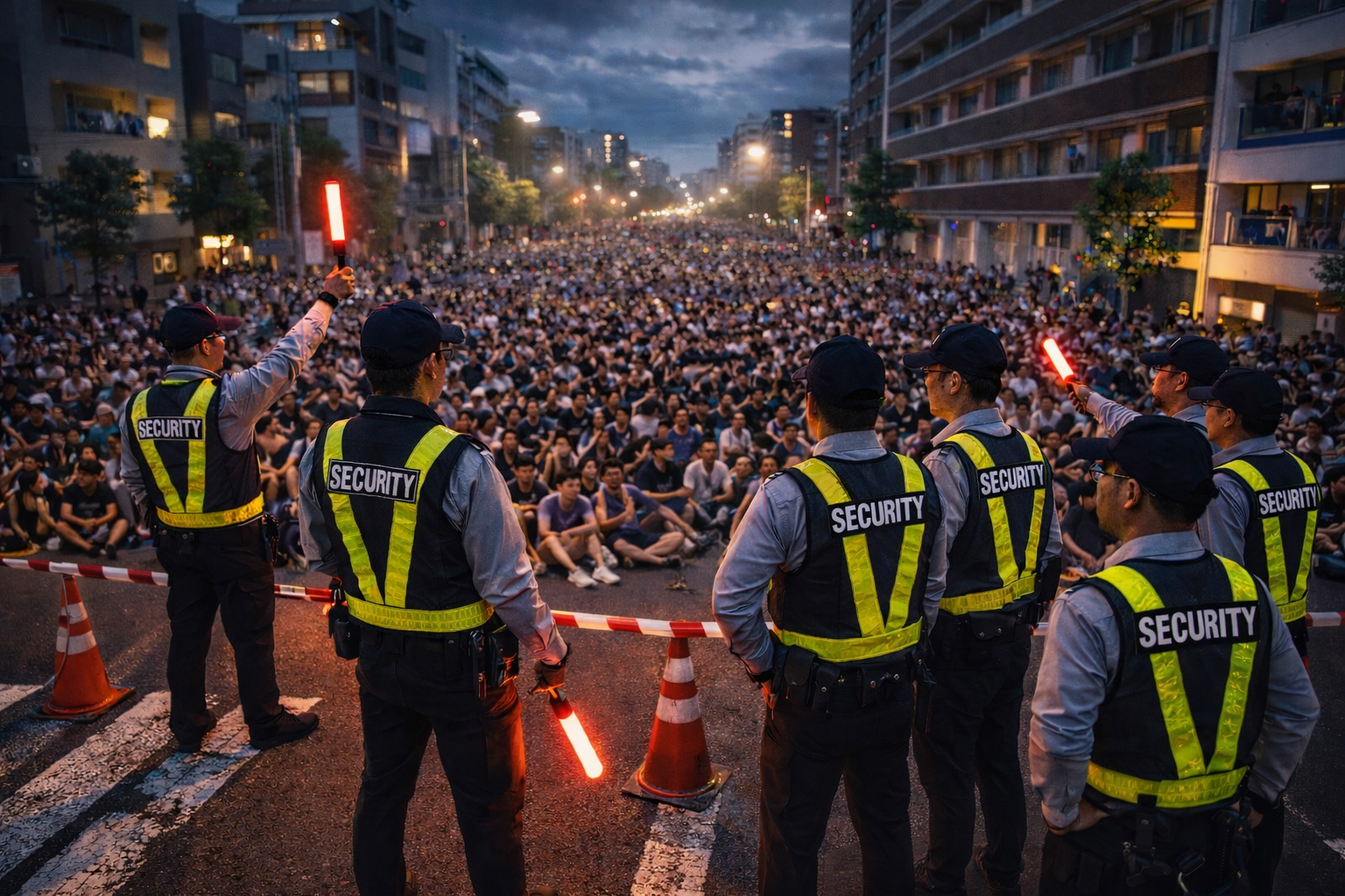 雑踏警備業務(イベント等)